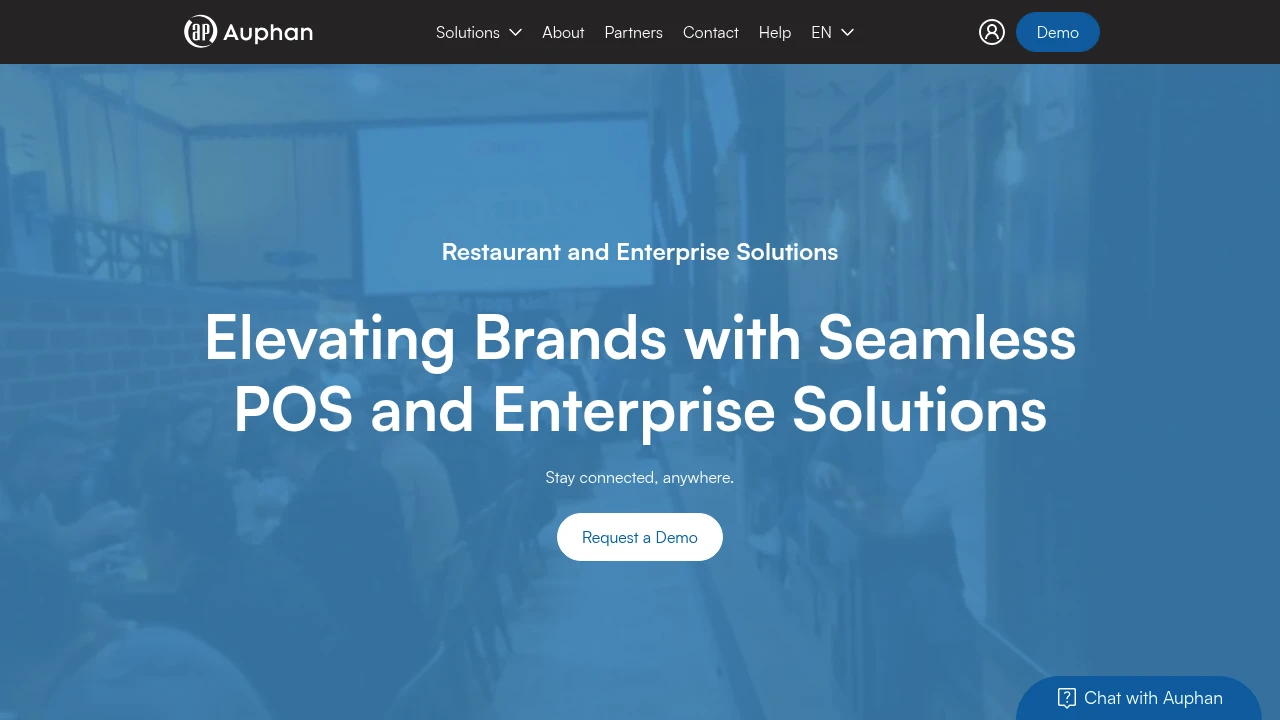 Screenshot of Auphan website