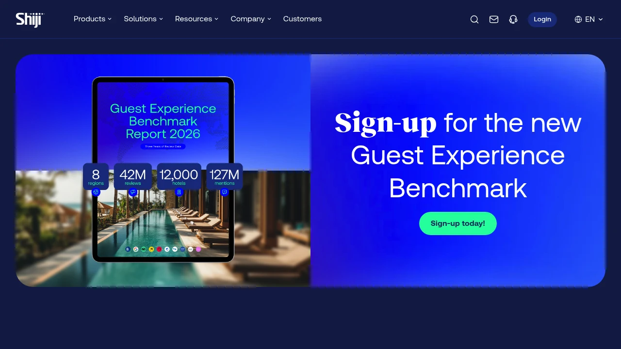 Screenshot of Shiji Payment Solutions website